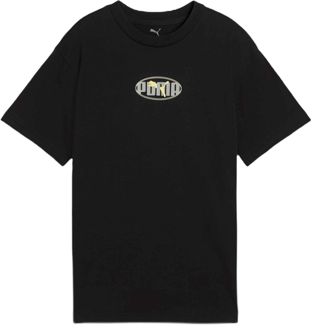 PUMA Essentials Logo Lab Big Kids' Relaxed T-Shirt