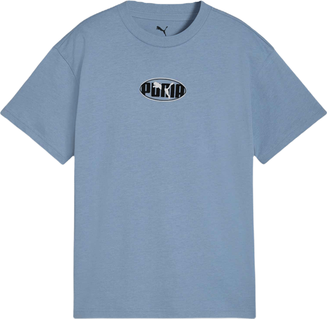 PUMA Essentials Logo Lab Big Kids' Relaxed T-Shirt