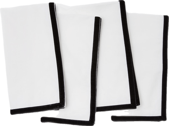 Baroque Floral Ombre Reversible Wipeable Placemats Set of 4