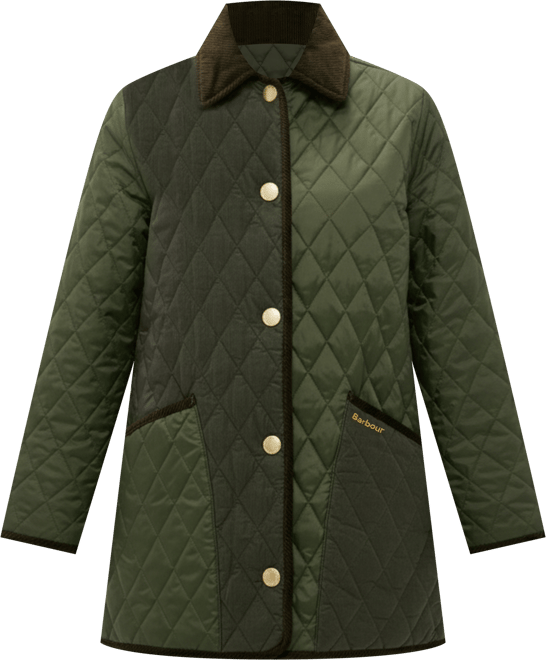Olive Meryl Quilted Jacket
