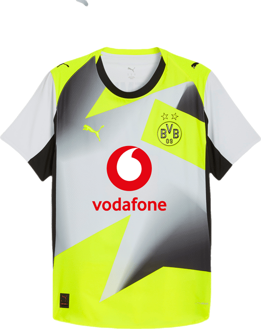 PUMA Borussia Dortmund Authentic Away 25/26 Soccer Jersey