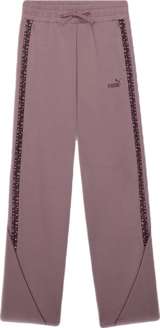 PUMA Essentials Animal Print Straight Leg Pants