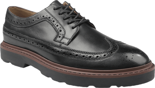 Men's Williem Leather Wingtip Lace-Up Dress Shoes, Macy's Exclusive