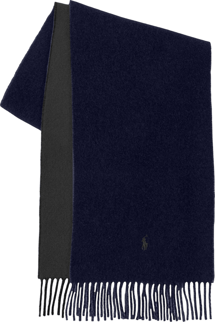 Men's Reversible Wool Scarf