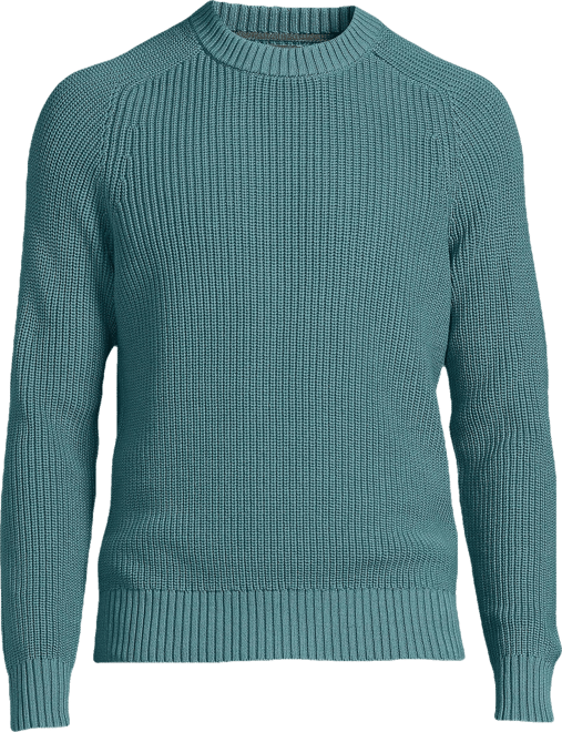 Men's Cotton Drifter Saddle Crewneck Shaker Sweater