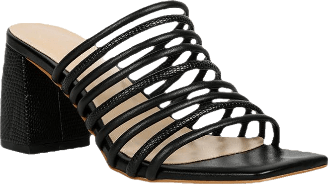 fairleigh Womens strappy slip on sandals