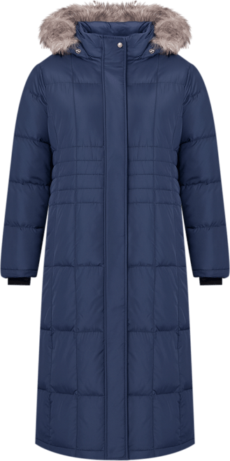 Plus Size Full Length Splendor Down Jacket
