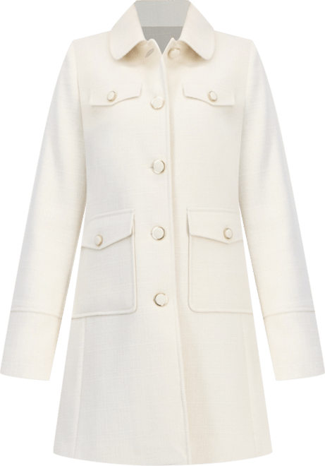 Women's Button-Front Coat