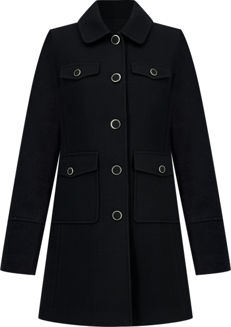 Women's Button-Front Coat