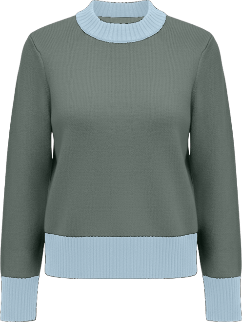 Women's Long Sleeve Crewneck Sweater, Macy's Exclusive