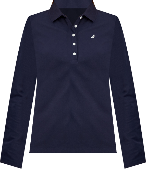 Women's Long Sleeve Polo Shirt