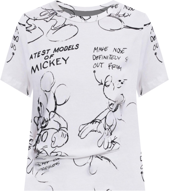 Women's Mickey Sketch T-shirt