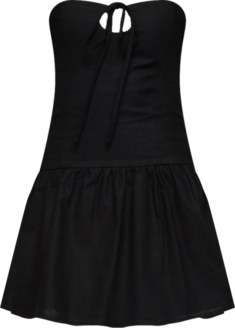 Women's Cecelie Strapless Drop Waist Mini Dress