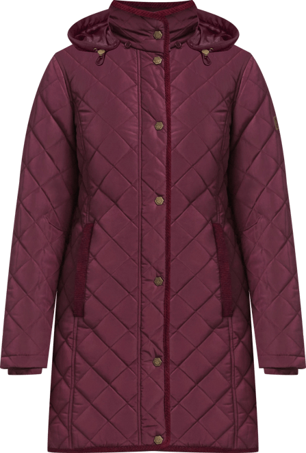 Women's Long Mini Quilt Coat