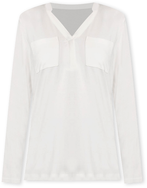 Women's Placket Neck T-Shirt