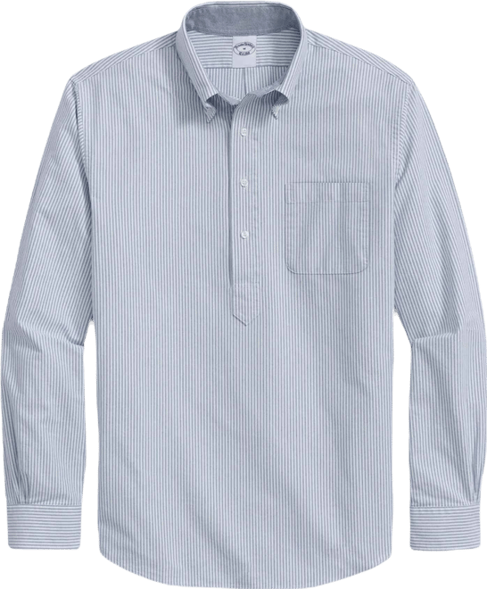 Friday Oxford Shirt, Striped Pop-Over
