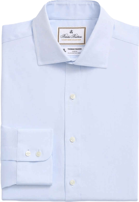 Brooks Brothers X Thomas Mason® Cotton Pinpoint Oxford English