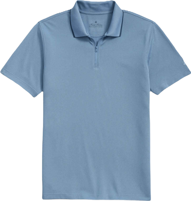 Performance Series Half-Zip Pique Polo Shirt