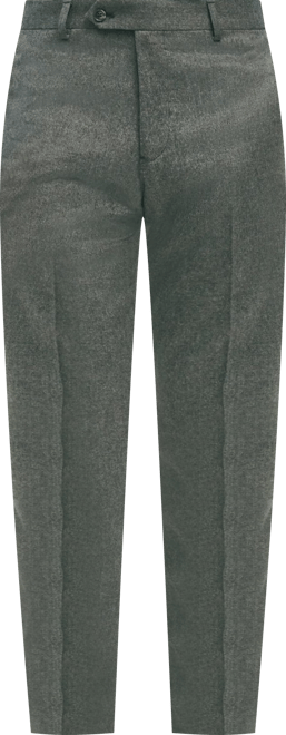 Classic Fit Wool Flannel Dress Pants
