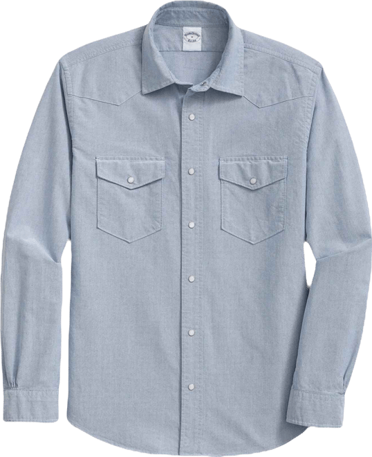 Men's Friday Oxford Western Shirt | Brooks Brothers