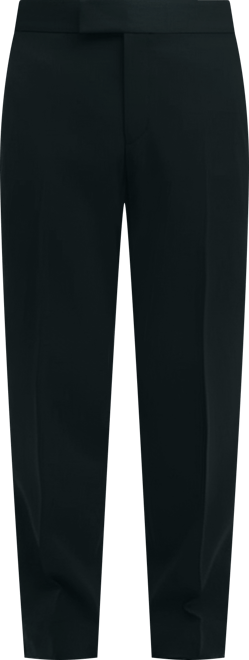 Men's Slim Fit Merino Wool Twill 1818 Tuxedo Pants | Brooks Brothers