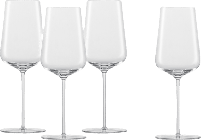 Vervino Red Wine Glasses, Set of 4