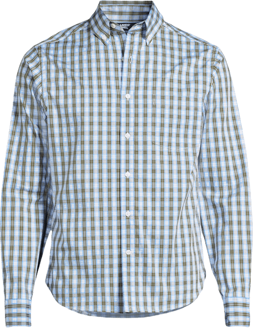 Men's Long Sleeve Tailored Fit Travel Kit Shirt