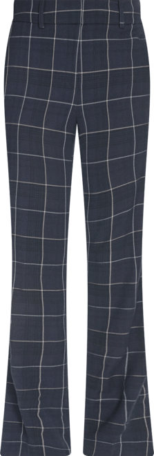 Women's Chloe Plaid Printed Bootcut Trousers