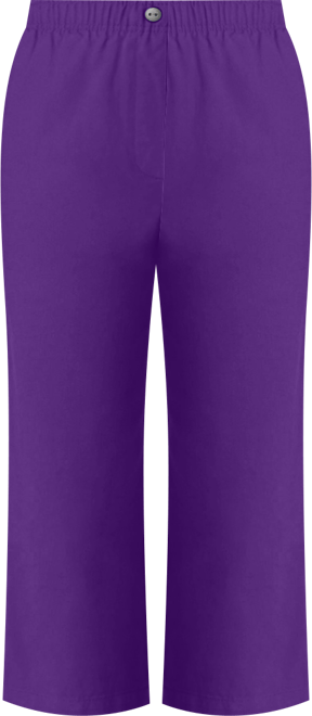 Women's Within 7-Day Elastic-Waist Pull-On Cotton Denim Capri Jeans