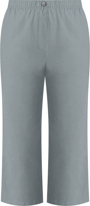 Women's Within 7-Day Elastic-Waist Pull-On Cotton Denim Capri Jeans