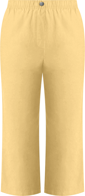 Women's Within 7-Day Elastic-Waist Pull-On Cotton Denim Capri Jeans