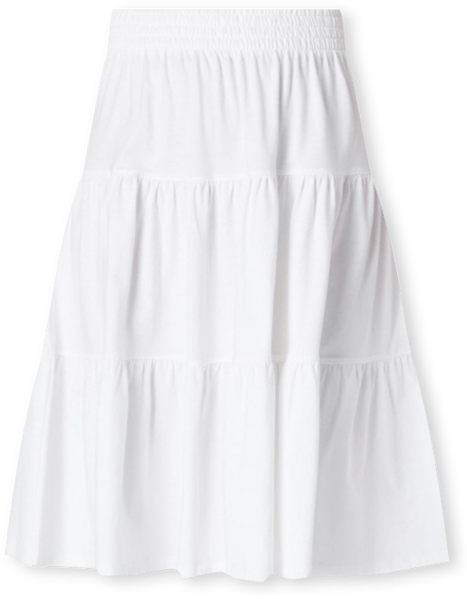 Women's Within Elastic-Waist Knit Tiered Skirt