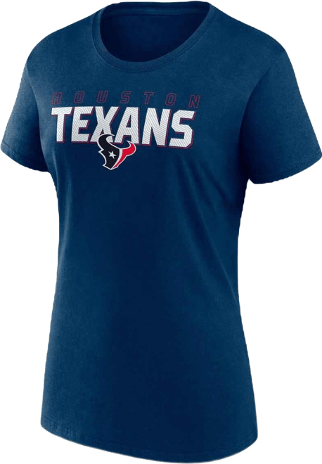 Women's Navy Houston Texans Lean T-Shirt