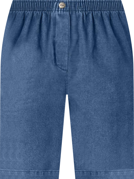 Women's Within 7-Day Elastic-Waist Pull-On Cotton Denim Shorts