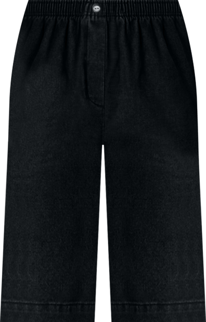 Women's Within 7-Day Elastic-Waist Pull-On Cotton Denim Shorts