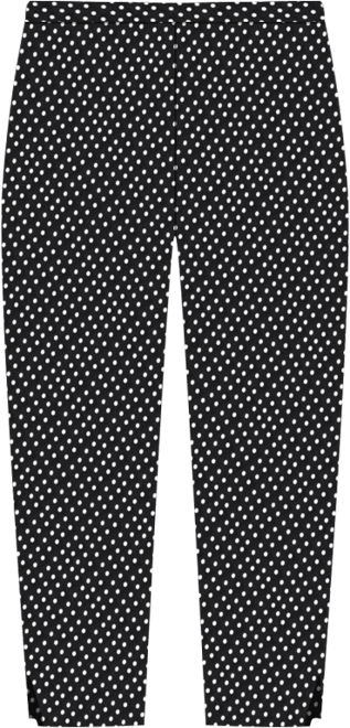 Plus Size Within Stretch-Cotton Knit Pull-On Printed Capri Leggings