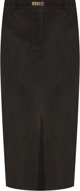 Women's Kendra Sueded Midi Skirt