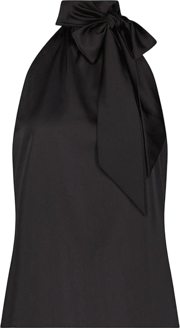 Womens Rina Tie Neck Blouse