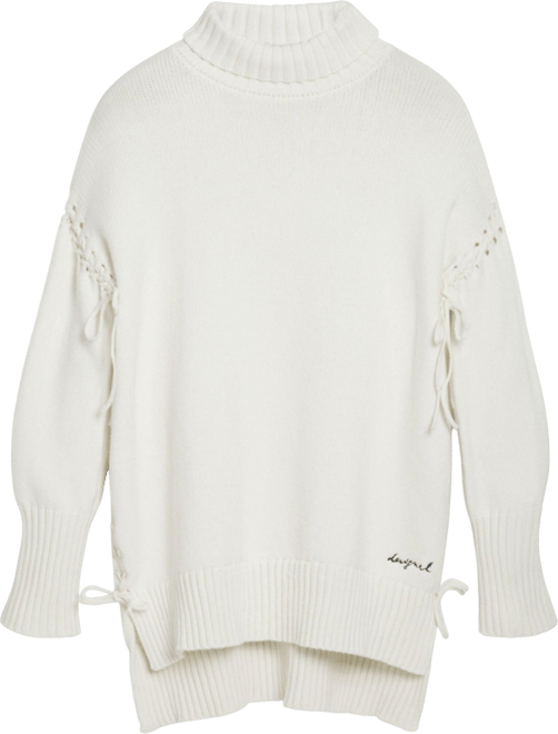 Women's Long sweater with bows