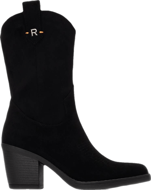 Women's Italian Western Suede Booties Refresh Collection By 