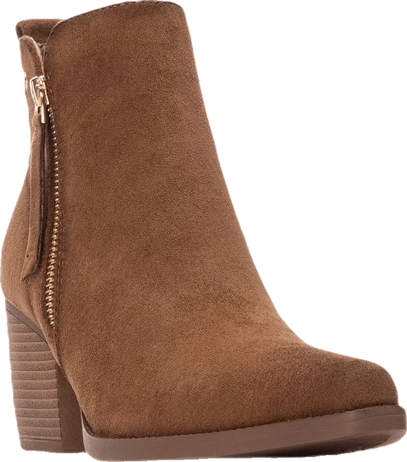 Women's Italian Western Suede Booties Refresh Collection By 
