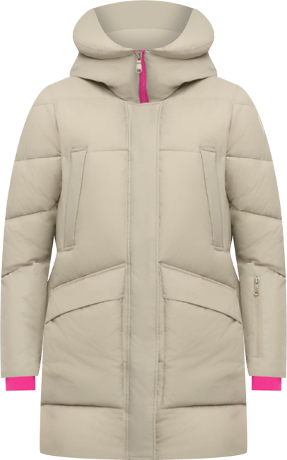 Women's Heirani Mid-Length Quilted Parka Puffer with Oversized Hood