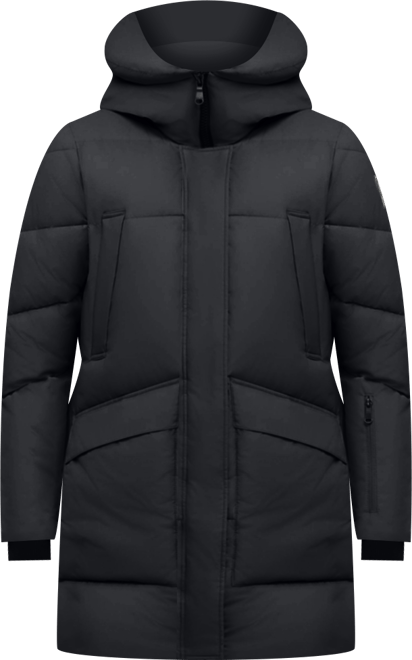 Women's Heirani Mid-Length Quilted Parka Puffer with Oversized Hood