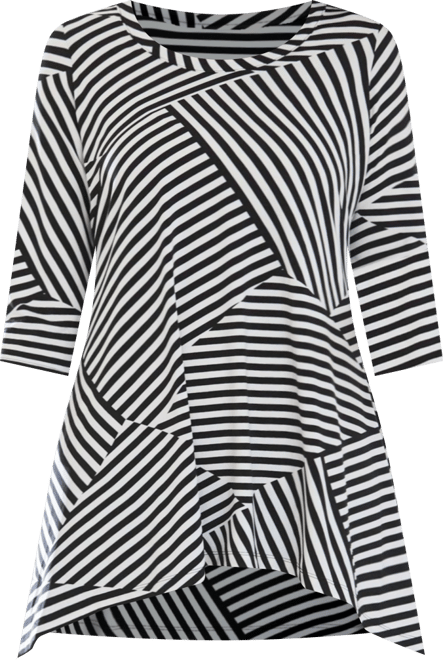 Plus Size Swing Hem Tunic