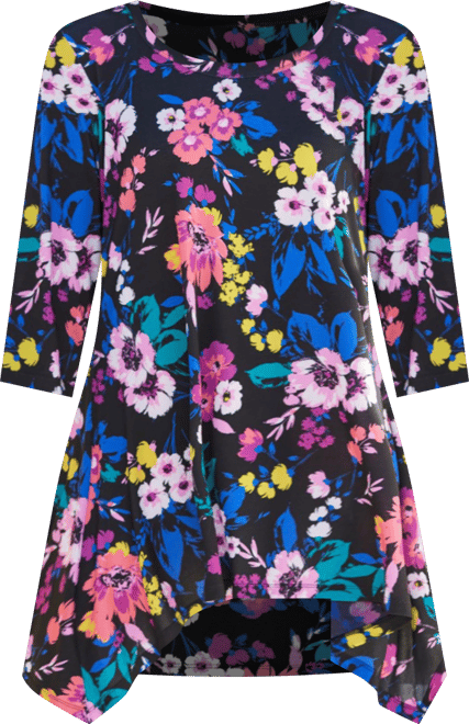 Plus Size Swing Hem Tunic