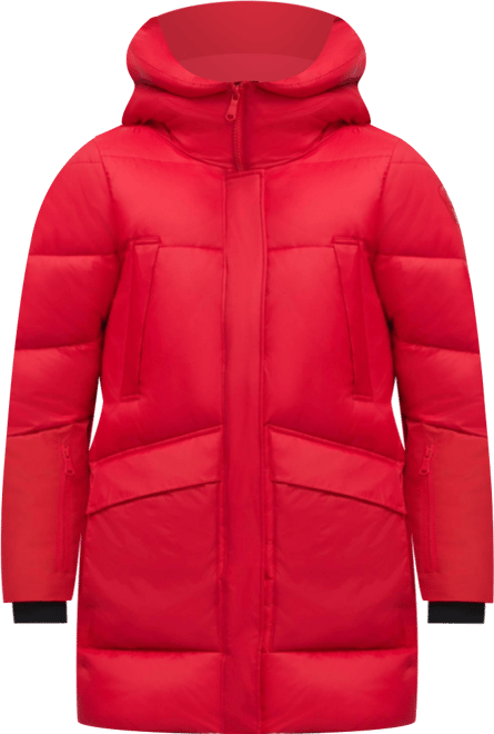 Women's Heirani Mid-Length Quilted Parka Puffer with Oversized Hood