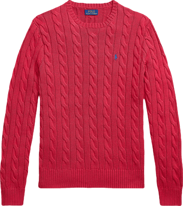 Men's Cable-Knit Cotton Sweater