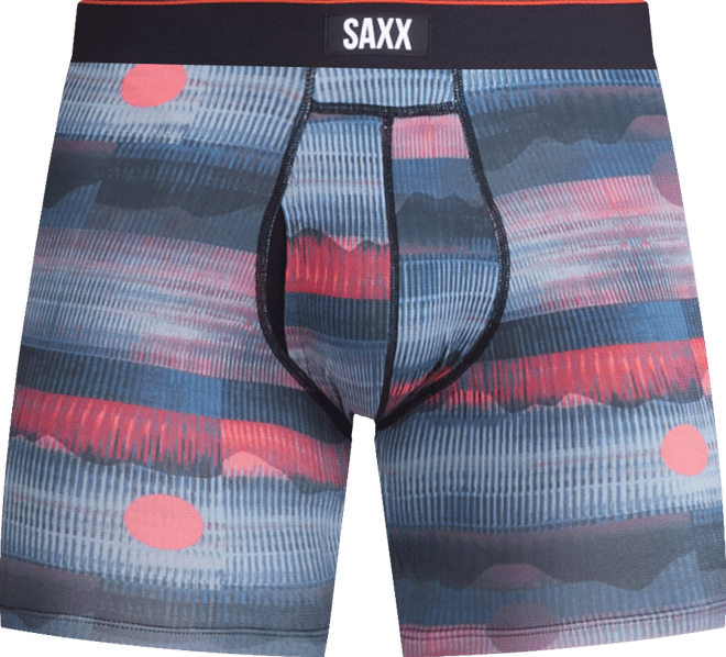 Men's Multi-Sport Printed Mesh Boxer Briefs