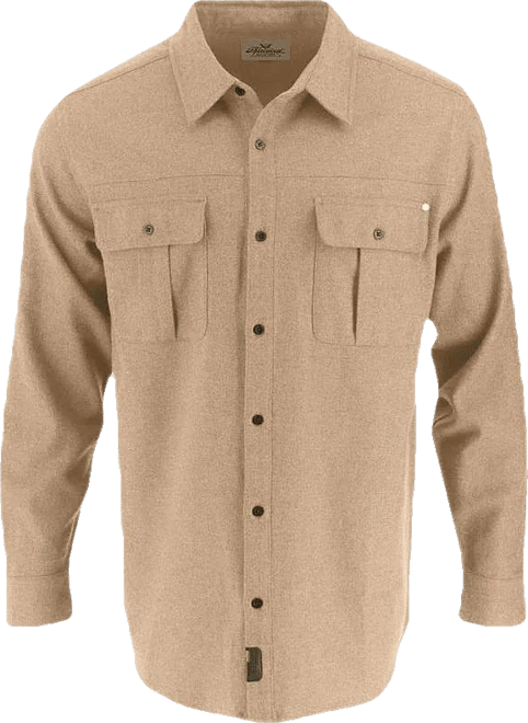 Men's Heavyweight Brushed Button Up Shirt