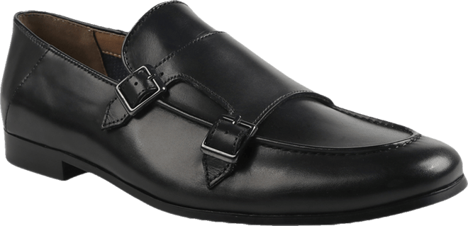 Men's Correy Leather Double Monk Dress Shoe, Macy's Exclusive